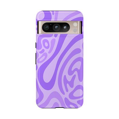 iPhone 17 Pro Max Case | Purple Wave (Tough)