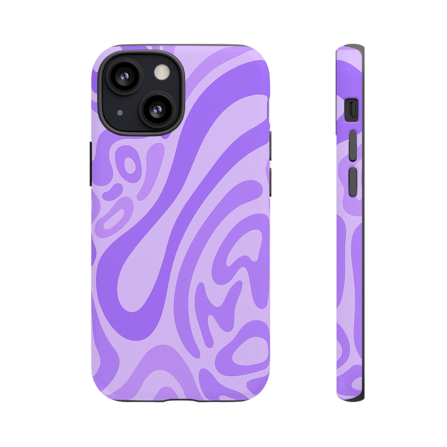 iPhone 17 Pro Max Case | Purple Wave (Tough)