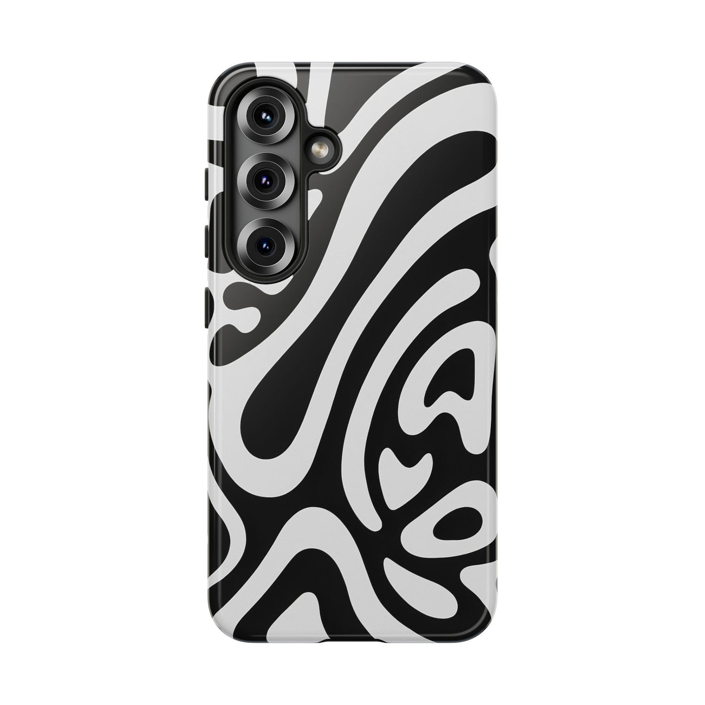 iPhone 17 Pro Max Case | Black Wave (Tough)