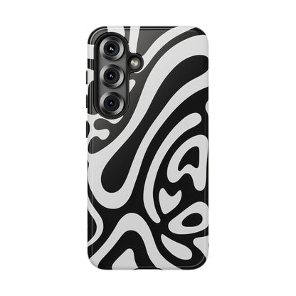 iPhone 17 Pro Max Case | Black Wave (Tough)