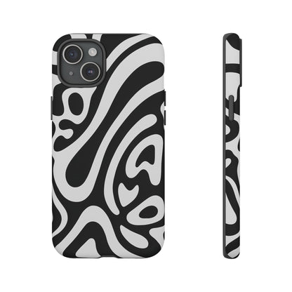 iPhone 17 Pro Max Case | Black Wave (Tough)