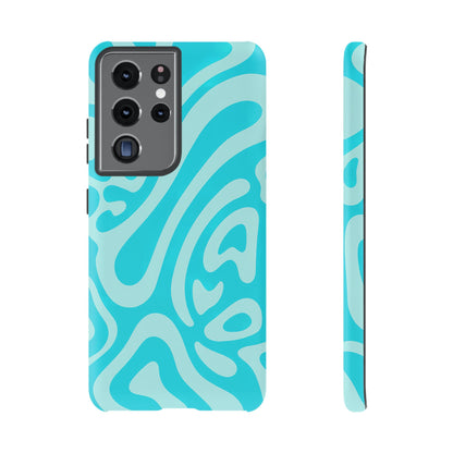 iPhone 17 Pro Max Case | Blue Wave (Tough)