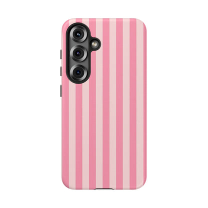 iPhone 17 Pro Max Case | Pink Stripes (Tough)