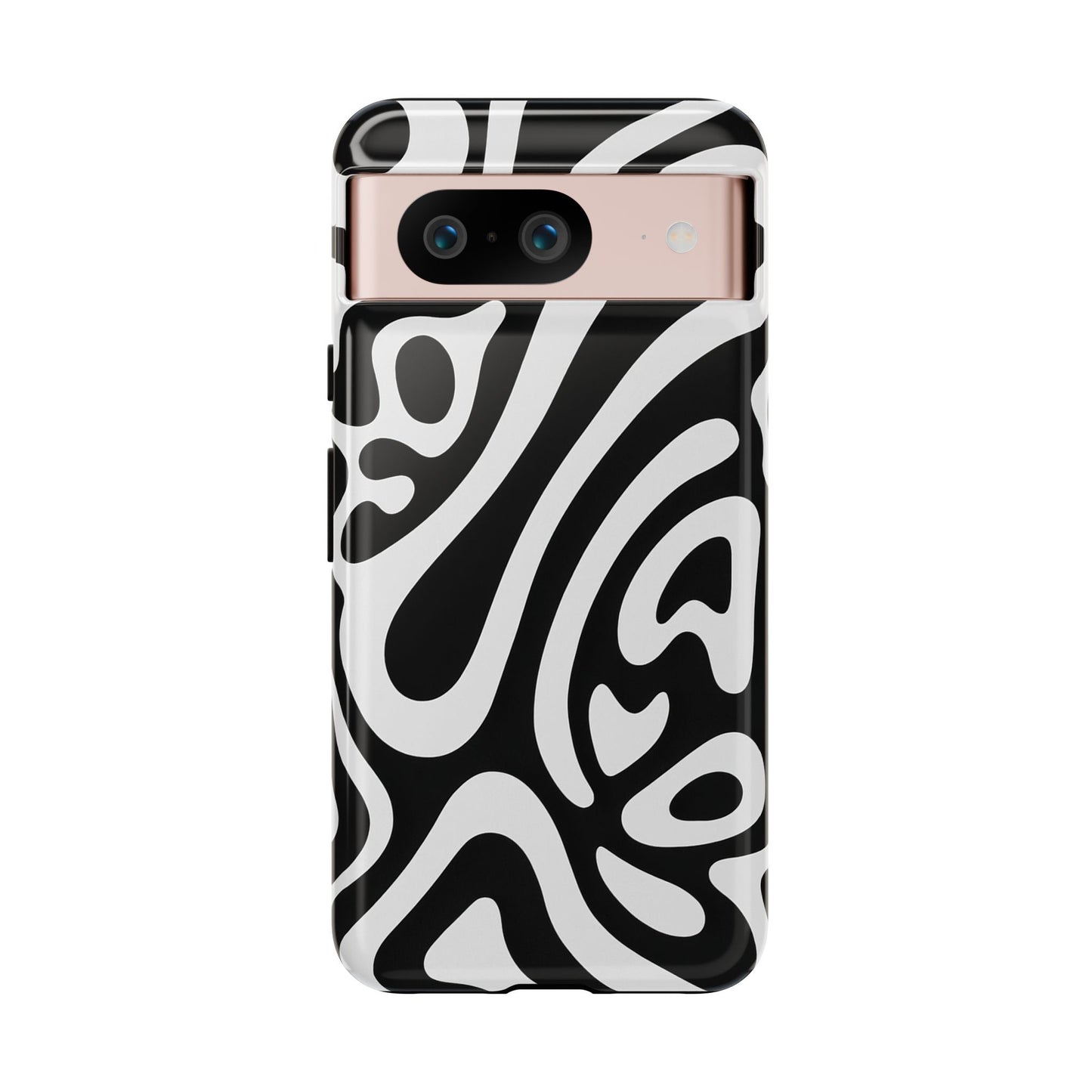 iPhone 17 Pro Max Case | Black Wave (Tough)
