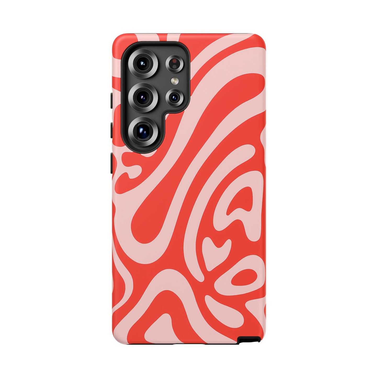 iPhone 17 Pro Max Case | Red Wave (Tough)