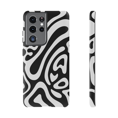 iPhone 17 Pro Max Case | Black Wave (Tough)