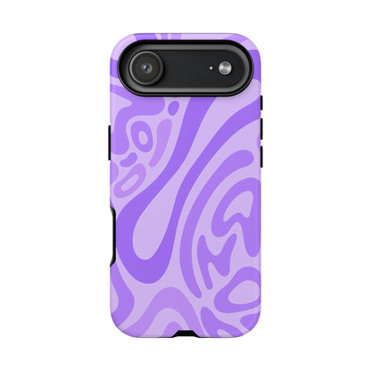 iPhone 17 Pro Max Case | Purple Wave (Tough)