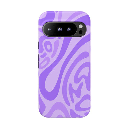 iPhone 17 Pro Max Case | Purple Wave (Tough)
