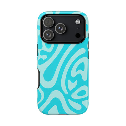 iPhone 17 Pro Max Case | Blue Wave (Tough)