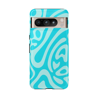 iPhone 17 Pro Max Case | Blue Wave (Tough)