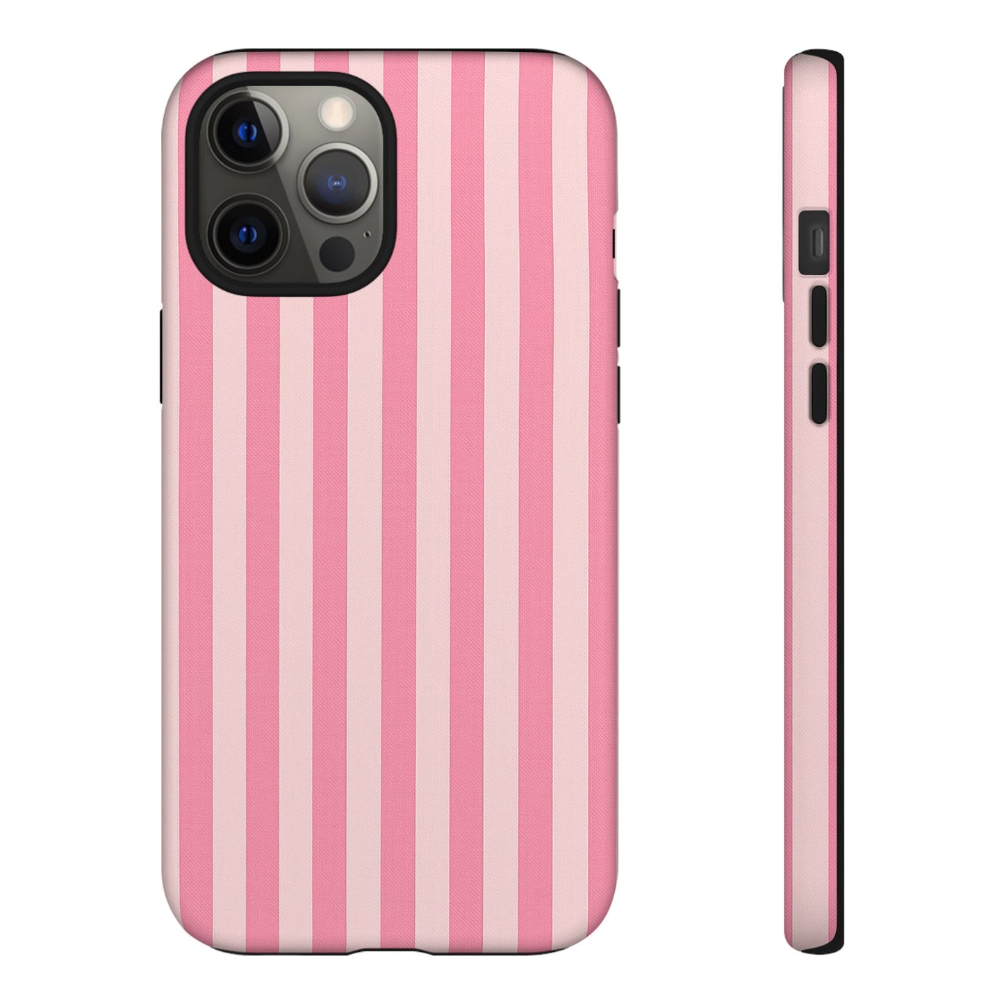iPhone 17 Pro Max Case | Pink Stripes (Tough)
