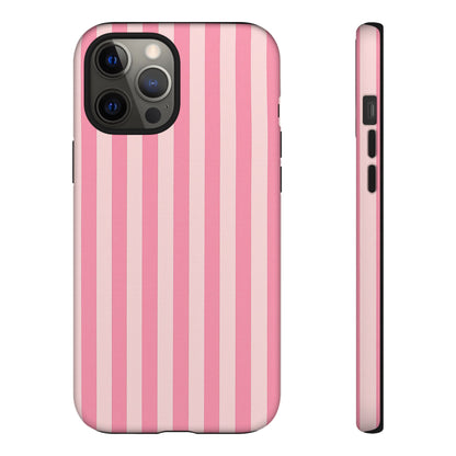 iPhone 17 Pro Max Case | Pink Stripes (Tough)