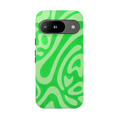 iPhone 17 Pro Max Case | Green Wave (Tough)