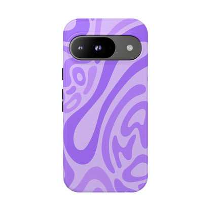 iPhone 17 Pro Max Case | Purple Wave (Tough)