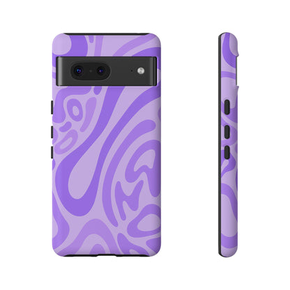 iPhone 17 Pro Max Case | Purple Wave (Tough)
