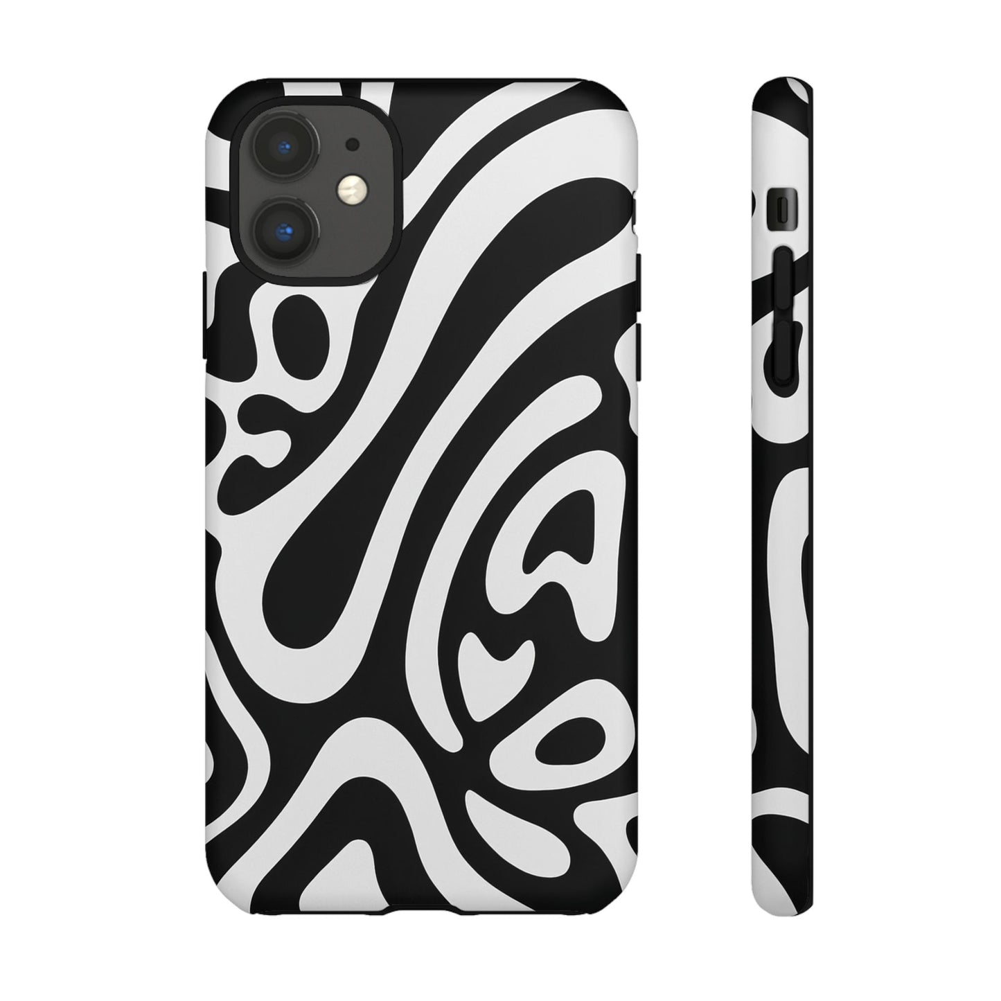 iPhone 17 Pro Max Case | Black Wave (Tough)