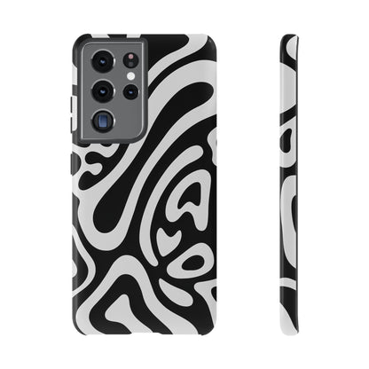 iPhone 17 Pro Max Case | Black Wave (Tough)