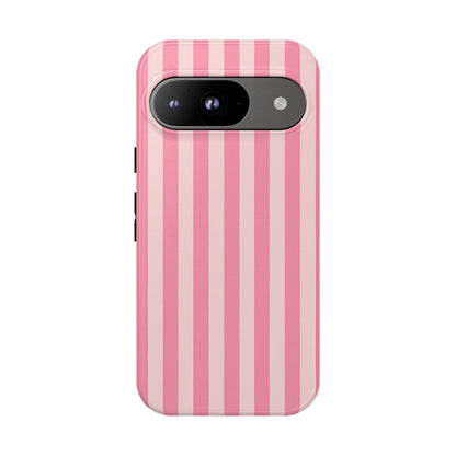 iPhone 17 Pro Max Case | Pink Stripes (Tough)