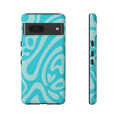 iPhone 17 Pro Max Case | Blue Wave (Tough)