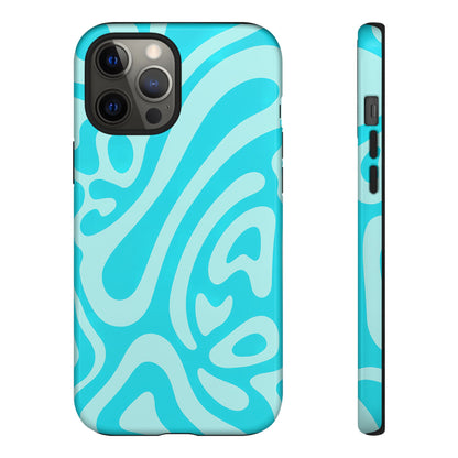 iPhone 17 Pro Max Case | Blue Wave (Tough)