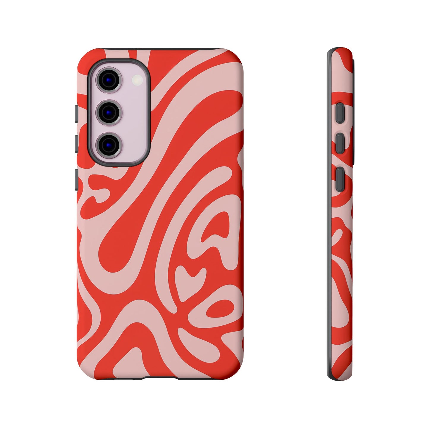iPhone 17 Pro Max Case | Red Wave (Tough)