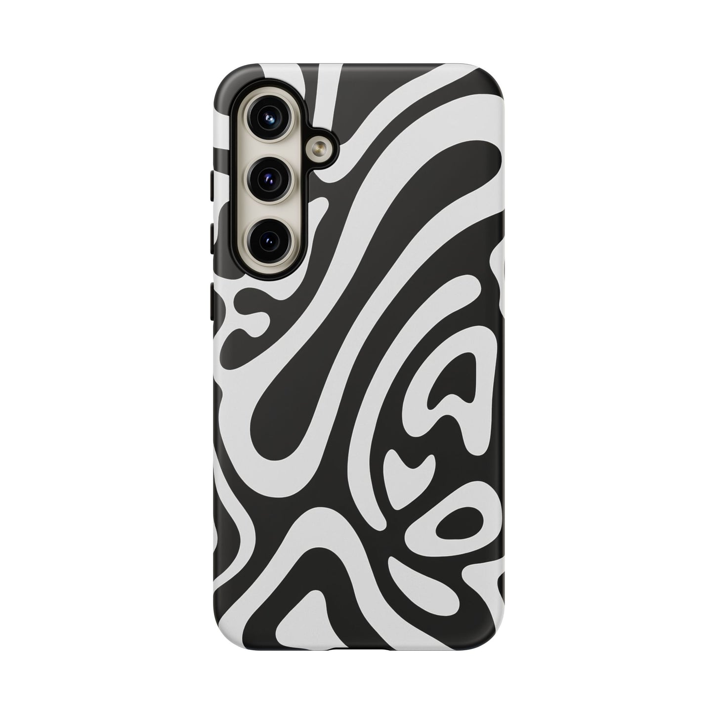 iPhone 17 Pro Max Case | Black Wave (Tough)