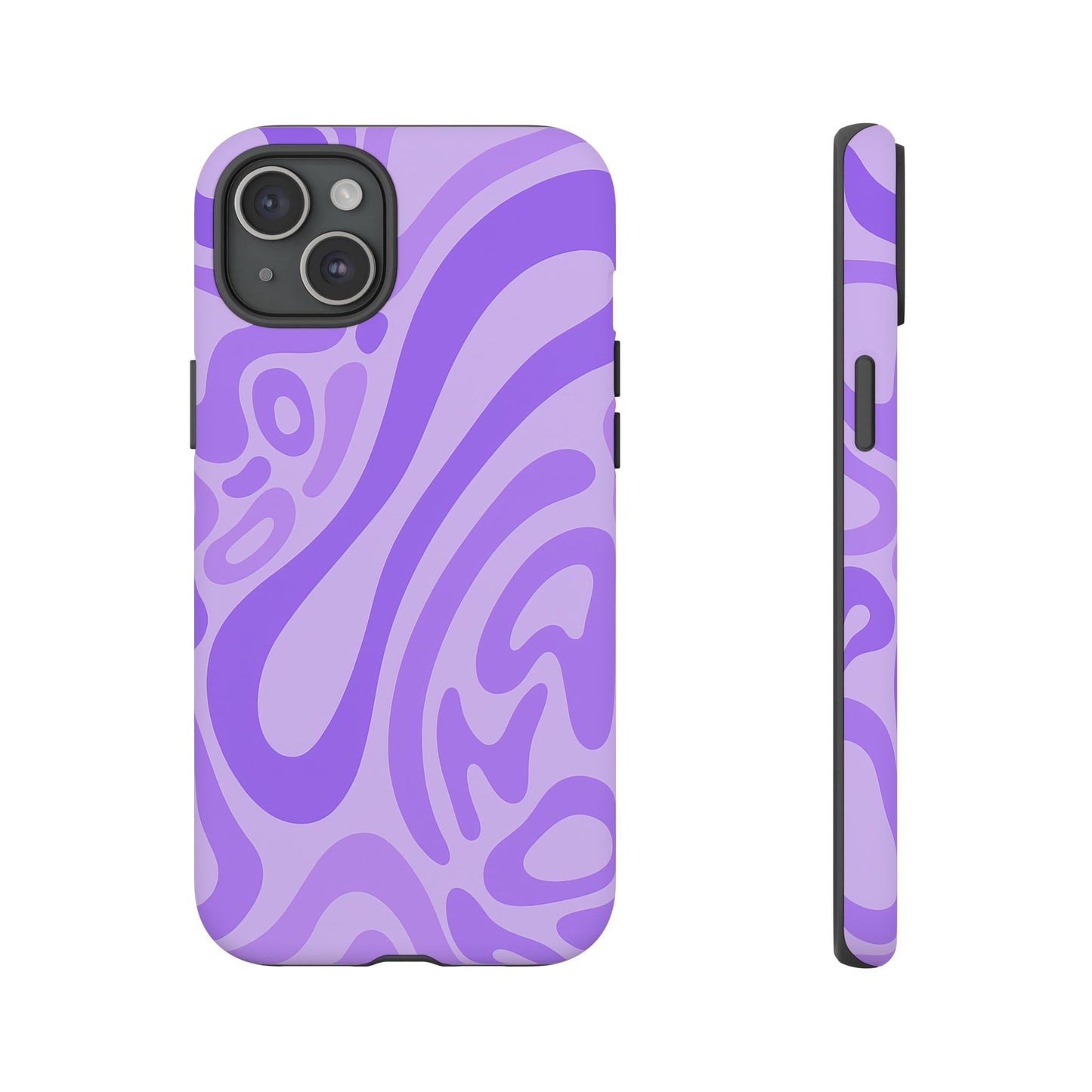 iPhone 17 Pro Max Case | Purple Wave (Tough)
