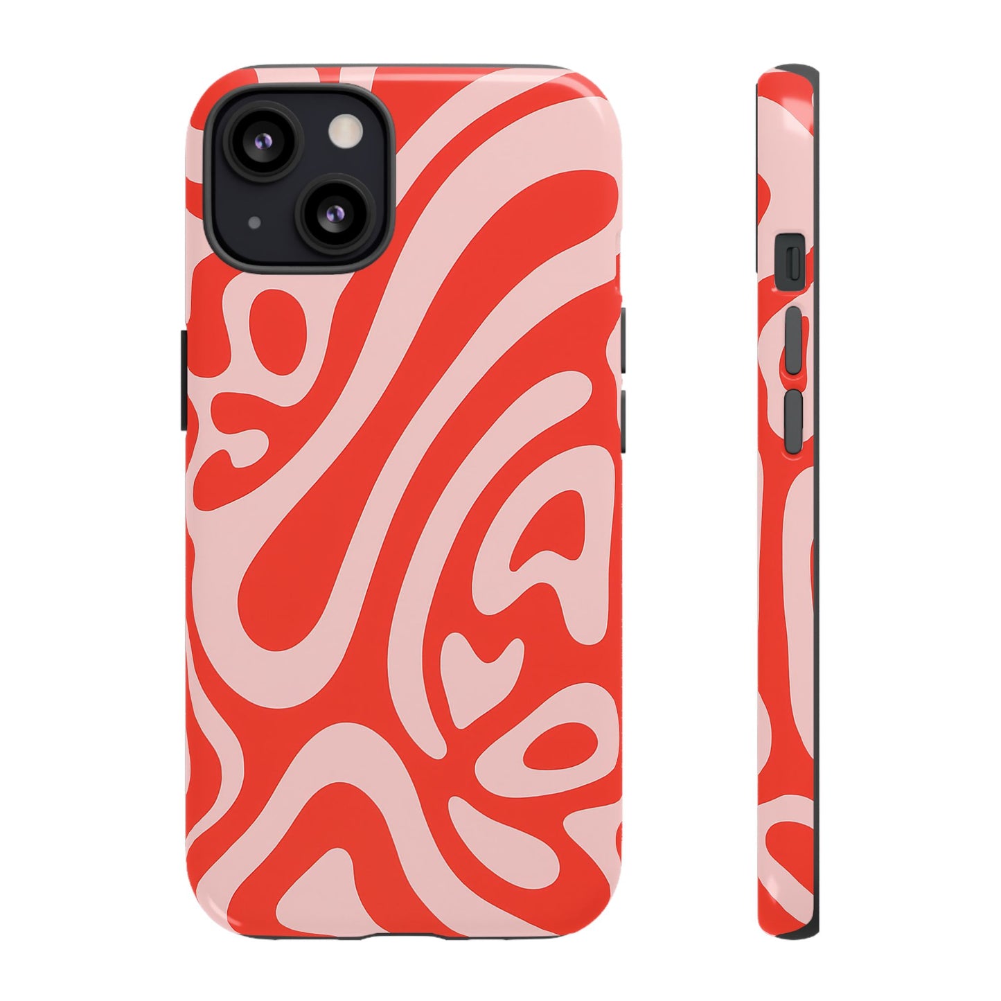 iPhone 17 Pro Max Case | Red Wave (Tough)