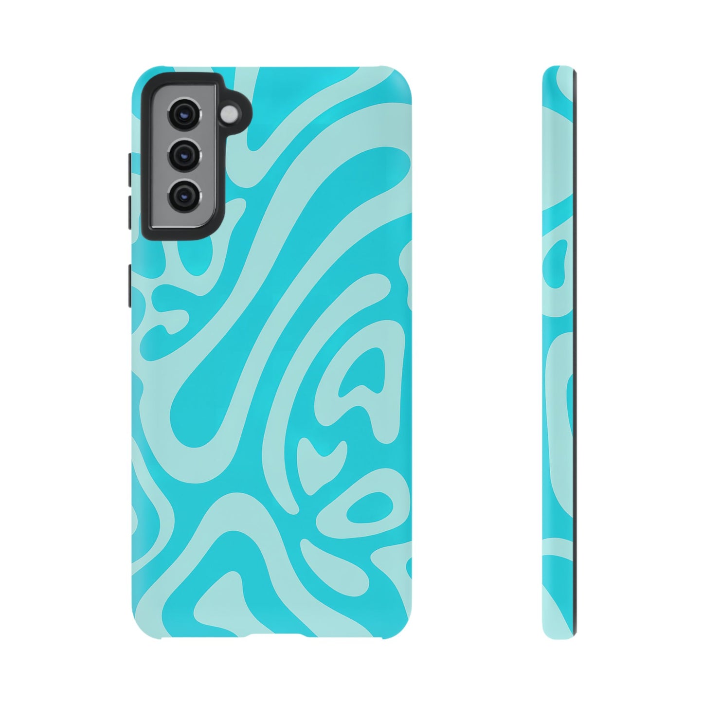 iPhone 17 Pro Max Case | Blue Wave (Tough)