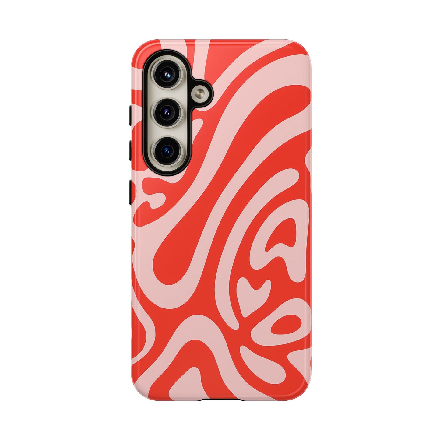 iPhone 17 Pro Max Case | Red Wave (Tough)