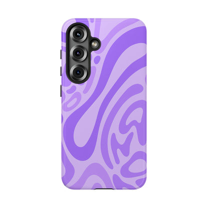 iPhone 17 Pro Max Case | Purple Wave (Tough)