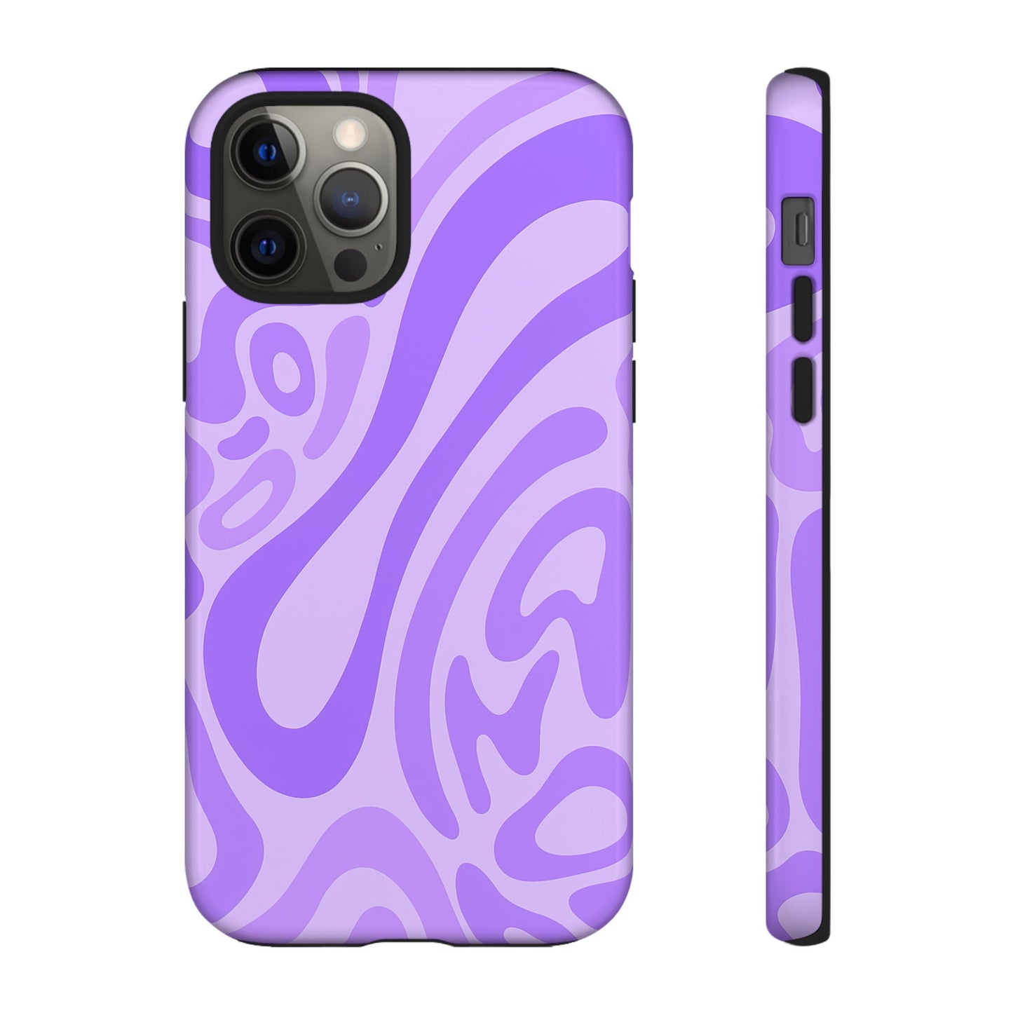 iPhone 17 Pro Max Case | Purple Wave (Tough)