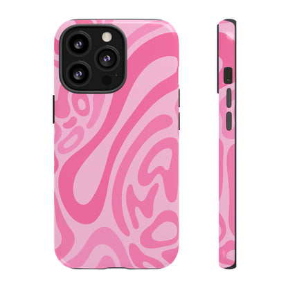 iPhone 17 Pro Max Case | Pink Wave (Tough)