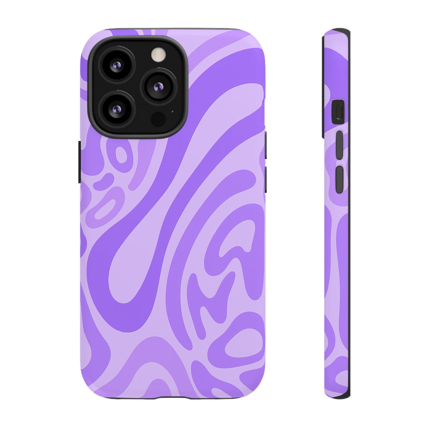 iPhone 17 Pro Max Case | Purple Wave (Tough)