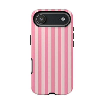 iPhone 17 Pro Max Case | Pink Stripes (Tough)