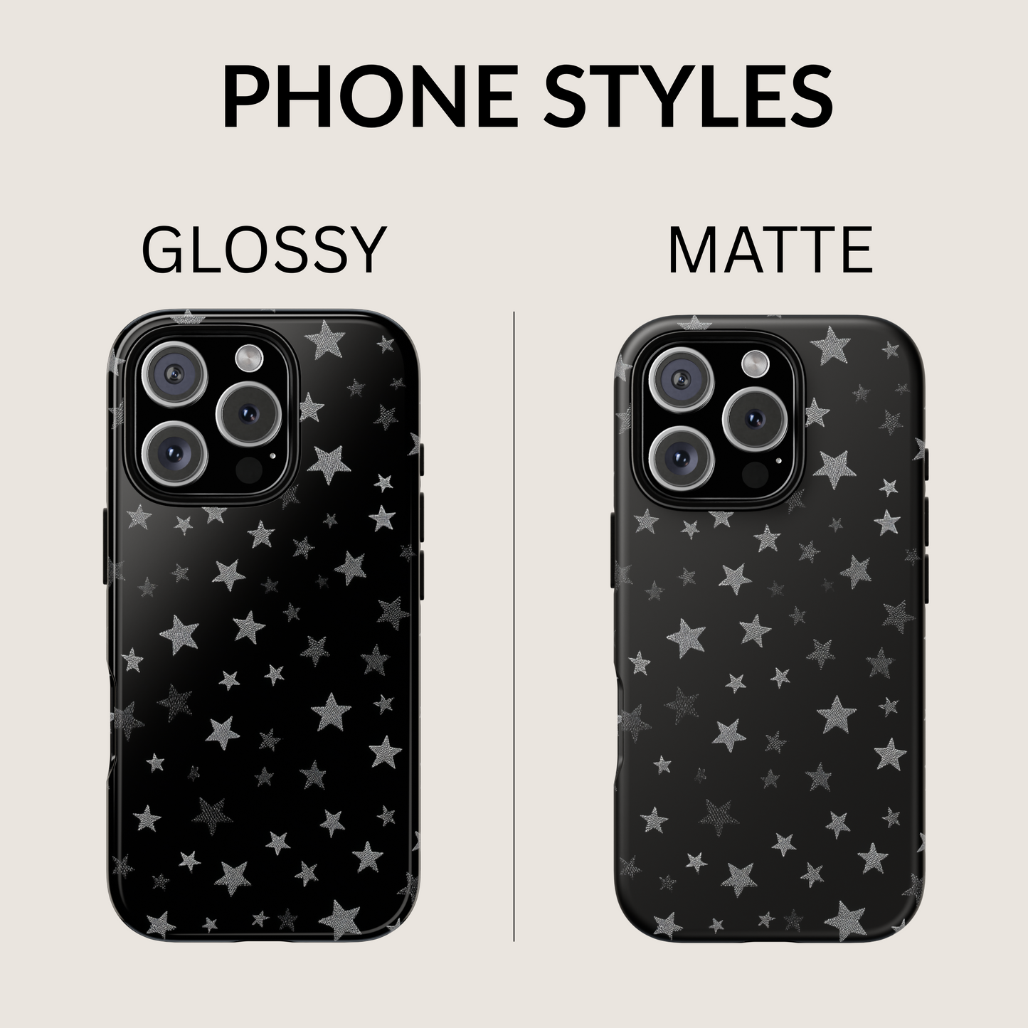 iPhone 17 Pro Max Case | Y2K Star (Tough)