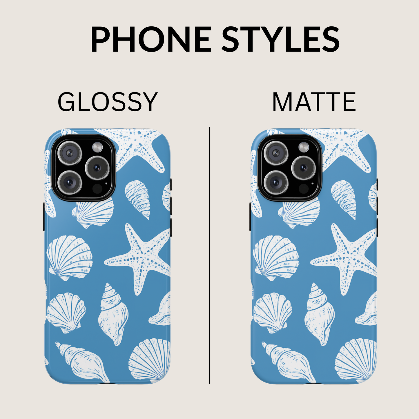 iPhone 17 Pro Max Case | White Star (Tough)