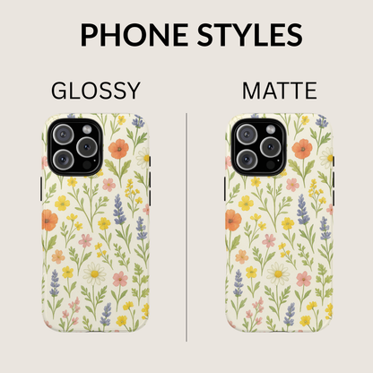 iPhone 17 Pro Max Case | Wildflowers (Tough)