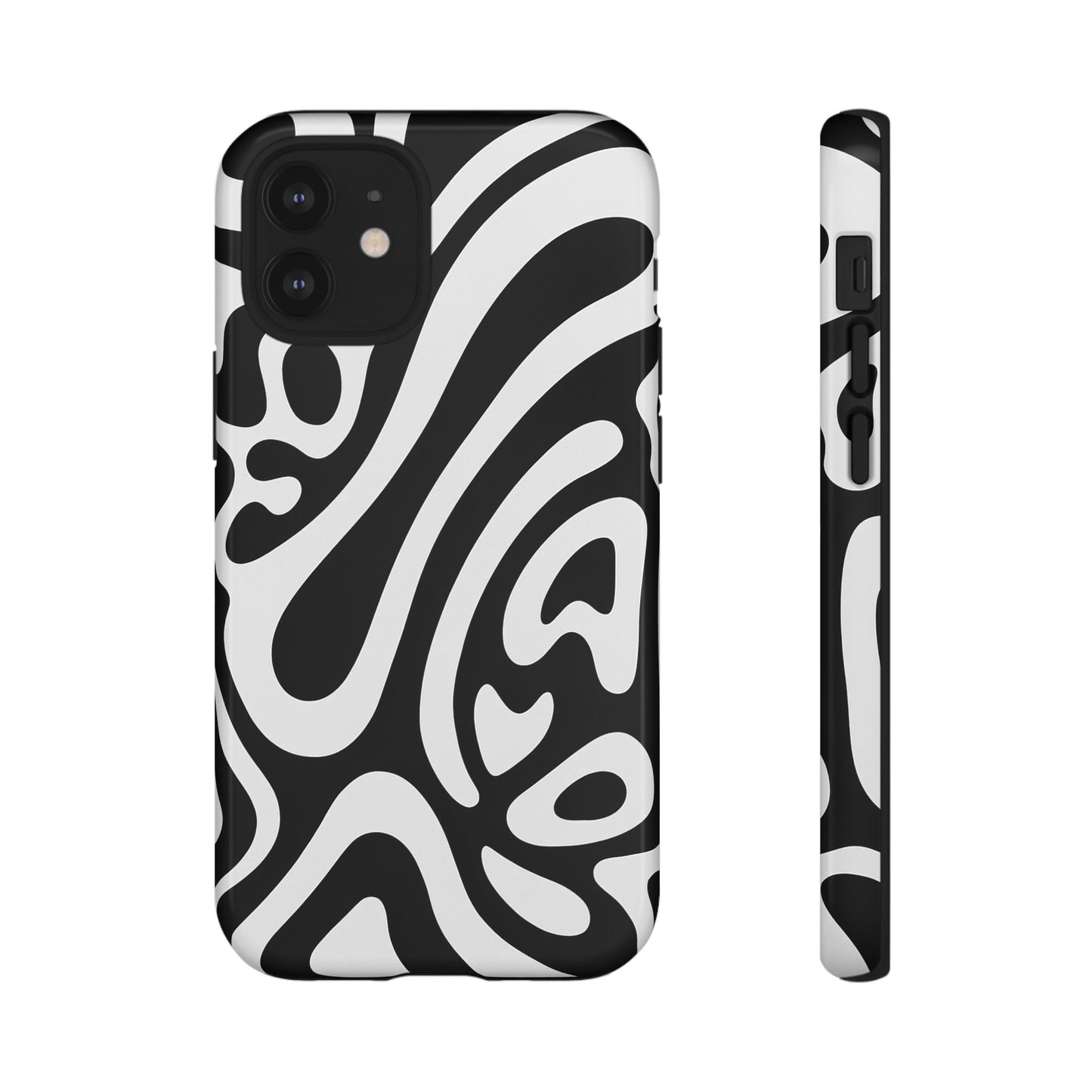 iPhone 17 Pro Max Case | Black Wave (Tough)