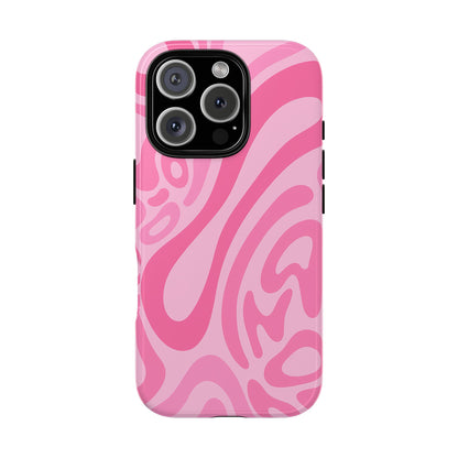 iPhone 17 Pro Max Case | Pink Wave (Tough)