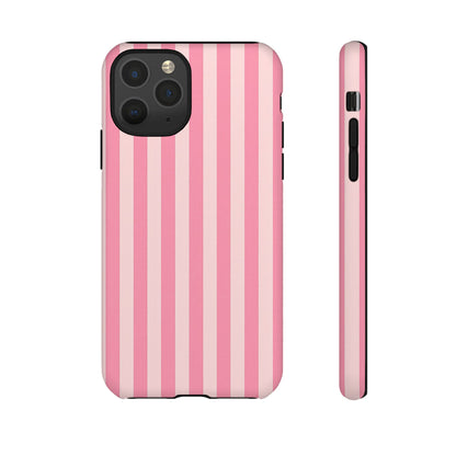 iPhone 17 Pro Max Case | Pink Stripes (Tough)