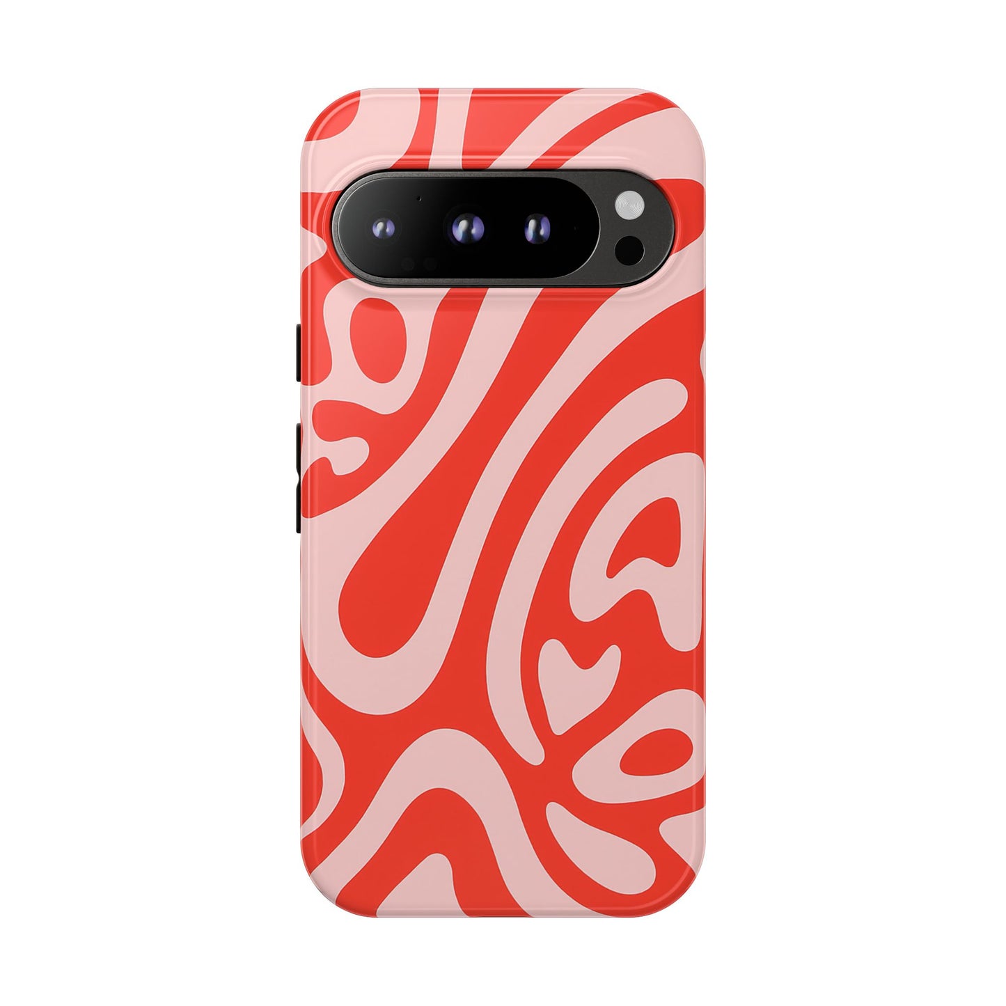 iPhone 17 Pro Max Case | Red Wave (Tough)