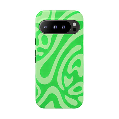 iPhone 17 Pro Max Case | Green Wave (Tough)