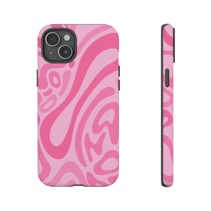 iPhone 17 Pro Max Case | Pink Wave (Tough)
