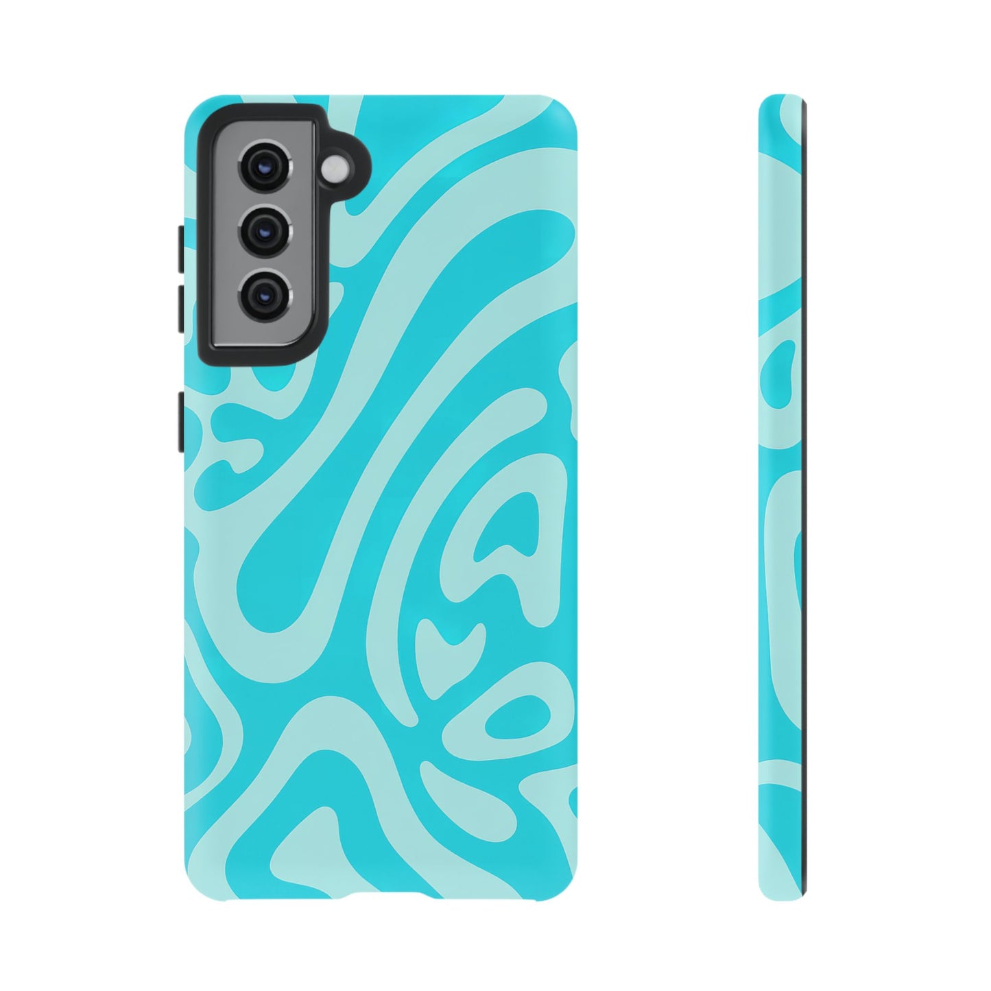 iPhone 17 Pro Max Case | Blue Wave (Tough)