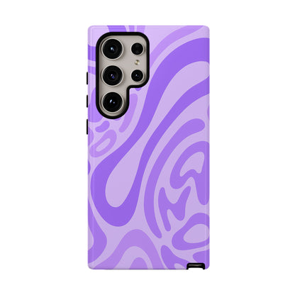 iPhone 17 Pro Max Case | Purple Wave (Tough)