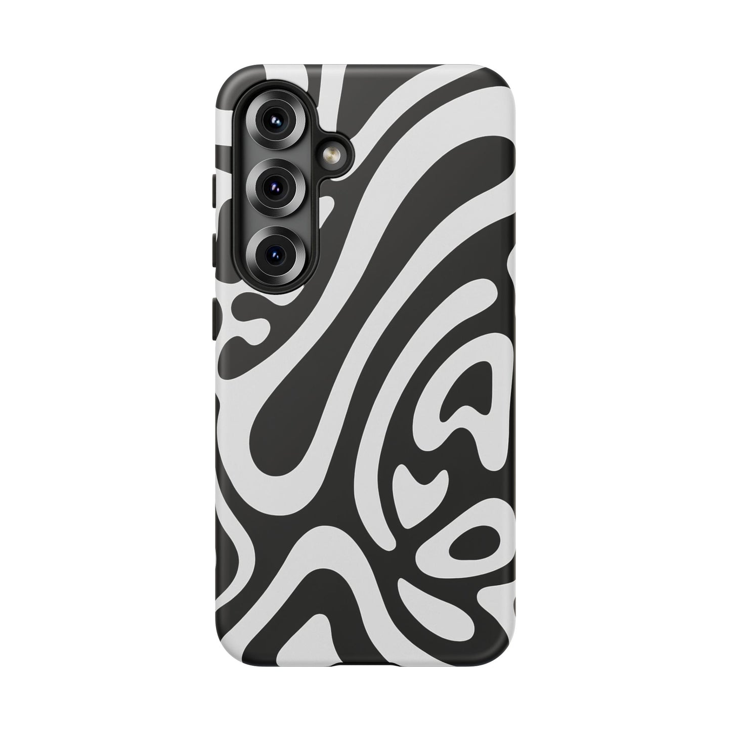 iPhone 17 Pro Max Case | Black Wave (Tough)