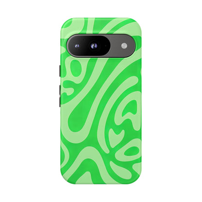 iPhone 17 Pro Max Case | Green Wave (Tough)