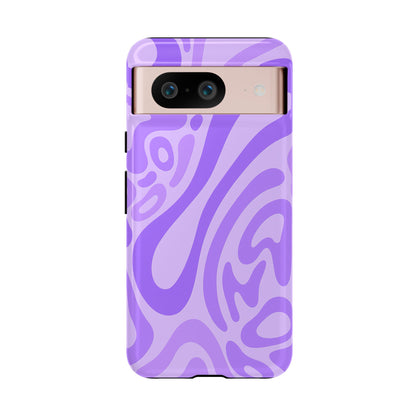 iPhone 17 Pro Max Case | Purple Wave (Tough)