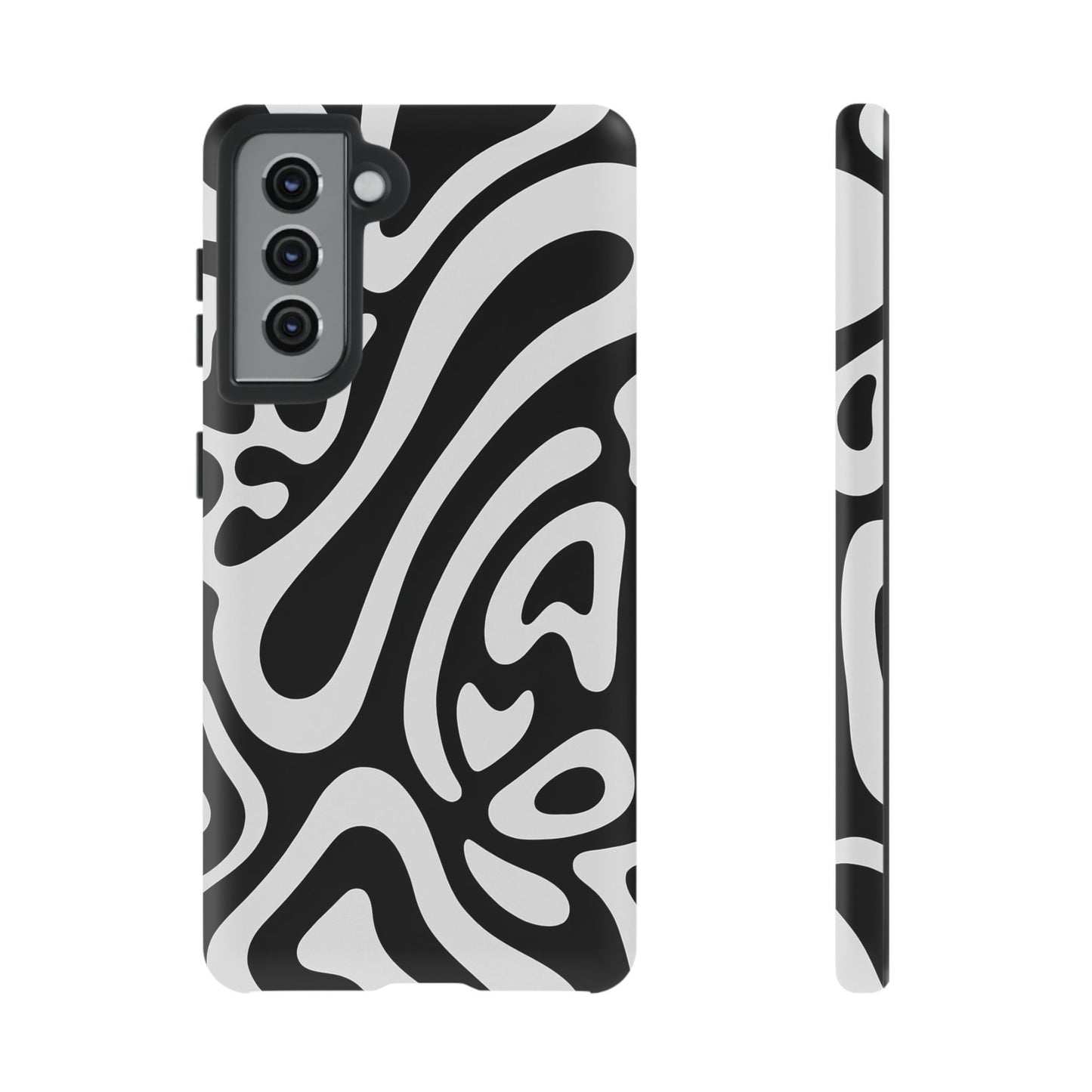 iPhone 17 Pro Max Case | Black Wave (Tough)